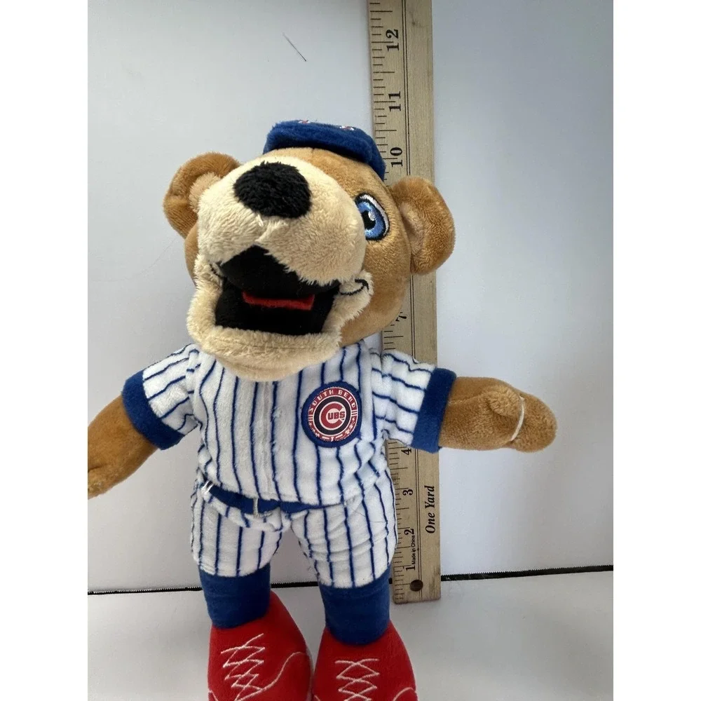 South Bend Cubs Stu Mascot Plush Figure Bear One Size MILB Baseball Multi Color